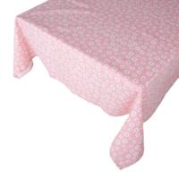 Daisy Flowers Tafelkleed Textiel Roze 140x250 Cm - thumbnail