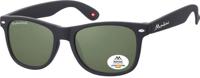 Zonnebril montana met groen g15 polar glas zwart - thumbnail