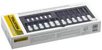 Proxxon Industrial 23 100 Dopsleutel-bitinzetset 1/4 (6.3 mm), 1/2 (12.5 mm) 18-delig - thumbnail