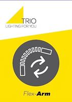 Trio Flexibele leeslampWanda Messing - 202670108 - thumbnail