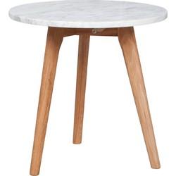 Zuiver White Stone Bijzettafel Medium Zuiver White Stone Bijzettafel Medium