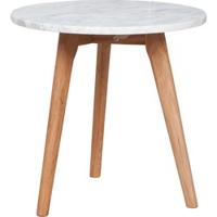 Zuiver White Stone Bijzettafel Medium - thumbnail