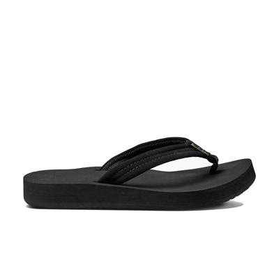 REEF Cushion Breeze Slipper Dames Black/Black 6