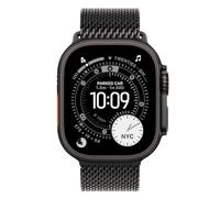Apple Watch Band - Milanees bandje - 49 mm - Zwart - Large - thumbnail