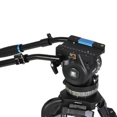 Sirui Twin-Leg Video Tripod 100mm Half-Bowl + VHS18 Professional Fluid Head Sirui Twin-Leg Video Tripod 100mm Half-Bowl + VHS18 Professional Fluid Head