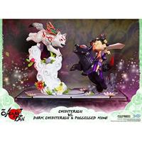 Okami PVC Statue - Chibiterasu vs. Dark Chibiterasu & Possessed Kuni (First 4 Figures) - thumbnail
