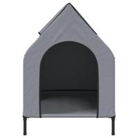 Hondenhok oxford stof en staal antracietkleurig - thumbnail