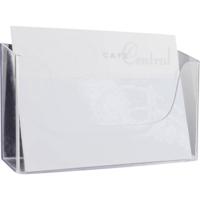 Sigel acrylic LH118 Folderhouder (wandmodel) Transparant DIN A4 liggend 1 stuk(s) Aantal vakken: 1 (b x h x d) 330 x 172 x 55 mm - thumbnail