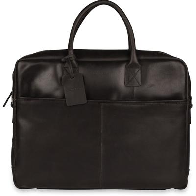 Burkely Vintage Max Worker 17" laptopbag-Black