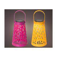 Solar Lantaarn plastic Ø11,5xH18cm - thumbnail