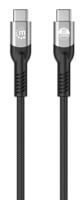 Manhattan 356381 USB-C-kabel Thunderbolt 3, Thunderbolt 4, USB 4.0 USB-C stekker 2 m Zwart 4K UHD, 8K UHD - thumbnail