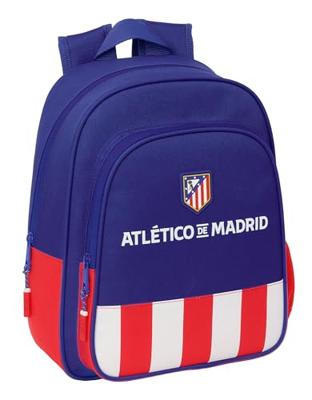 Schoolrugzak Atlético Madrid Blauw Wit Rood 27 x 33 x 10 cm