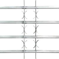 Raambeveiliging verstelbaar met 4 dwarsstangen 500-650 mm - thumbnail