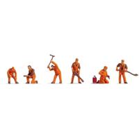 NOCH 38012 N Spoorwerkers figuren Geverfd, Staand - thumbnail