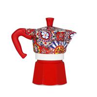 Percolator Bialetti MOKA D&G Aluminium Bakeliet 3 Koppar - thumbnail