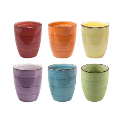 Studio Tavola Bekers Sunny Summer 350 ml - 6 stuks