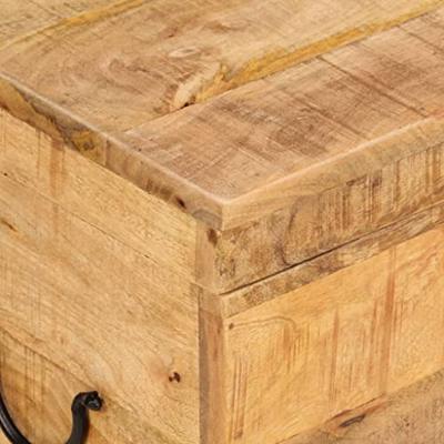 Opbergbox 39x28x31 cm massief mangohout Opbergbox 39x28x31 cm massief mangohout