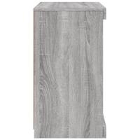 Dressoir met LED-verlichting 41x37x67 cm grijs sonoma eiken - thumbnail