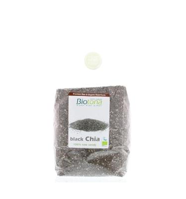 Biotona Black chia raw seeds bio 1 Kilogram