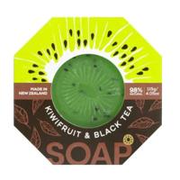Wild Ferns - Kiwifruit & Zwarte Thee Zeep - 115g - thumbnail