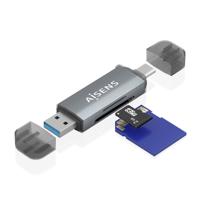 Kaartlezer Extern Aisens ASCR-2AC08-GR Grijs (1 Stuks) - thumbnail