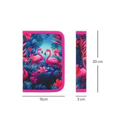 Baagl Etui - Pennenzak Flamingo 1-rits Baagl Etui - Pennenzak Flamingo 1-rits