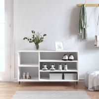 VidaXL Schoenenkast 102x36x60 cm bewerkt hout wit - thumbnail