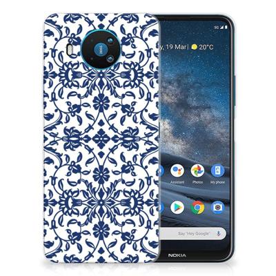 Nokia 8.3 | TPU Case | Flower Blue