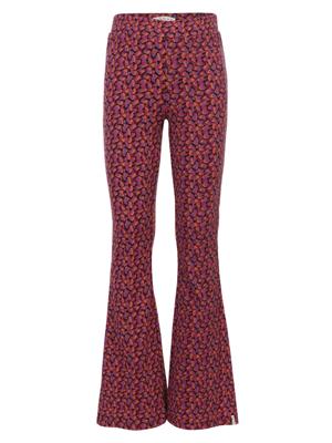 LOOXS Little winter crinckle broek meisjes - roze/paars - confetti