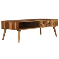 VidaXL Salontafel 110x50x37 cm acaciahout met honing afwerking - thumbnail