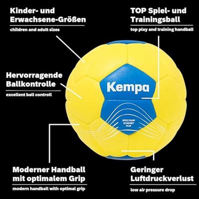 Kempa Handbal Synergie Plus Geel blauw