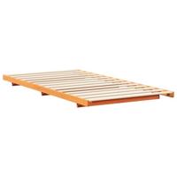 Bedframe Wasbruin 90 x 200 cm Massief grenenhout - thumbnail