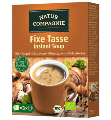 Natur Compagnie Snack soup champignons bio 51 Gram