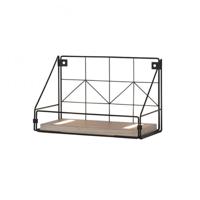 Paul Neuhaus Wandlamp LED plank L 30 cm bruin zwart - thumbnail