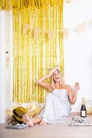 Folat BV Gouden deurgordijn - thumbnail