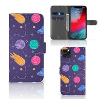 Apple iPhone 11 Pro Max | Wallet Case | met Pasjes | Space - thumbnail