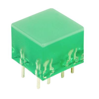 Kingbright L-875/4GDT LED-bargraph 4-voudig Groen (l x b x h) 10 x 10 x 8 mm