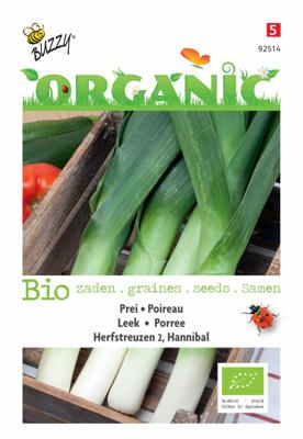 Zaden Organic Prei Herfstreuzen 2 Hannibal (BIO) Buzzy - Buzzy