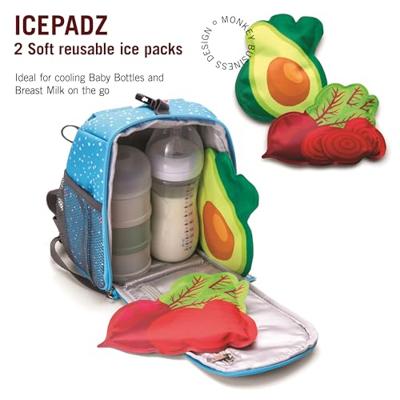 Monkey Business Koelelementen set van 2 - Vegan Monkey Business Koelelementen set van 2 - Vegan