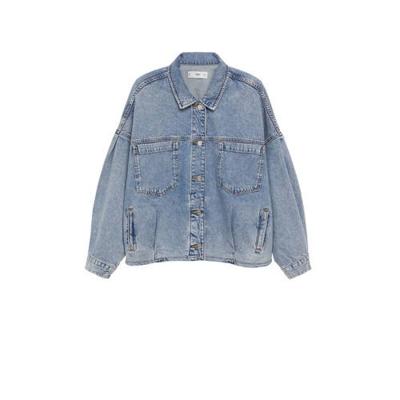 Mango spijkerjasje light denim