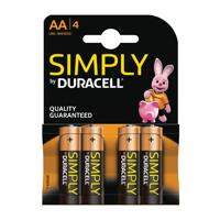Goobay LR6 4-BL Duracell Simply Wegwerpbatterij AA Alkaline - thumbnail