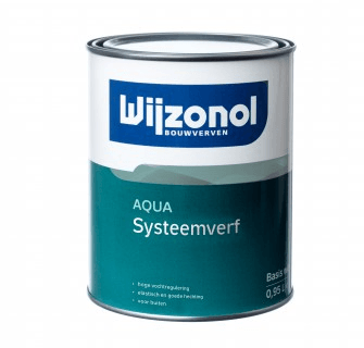 Wijzonol Aqua Systeemverf - 1ltr