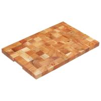 Hakblok 60x40x3,8 cm massief acaciahout - thumbnail