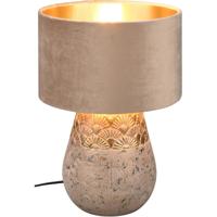 LED Tafellamp Mat Grijs Keramiek - E27 Fitting - Modern Design - thumbnail