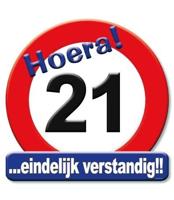 Huldeschild 21 jaar - thumbnail