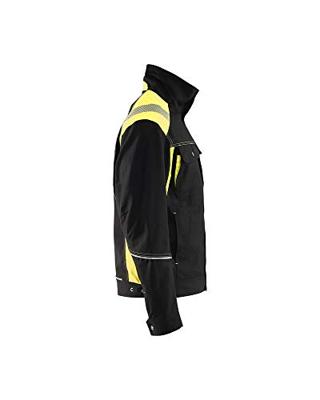 Blåkläder Jack. Ongevoerd Visible 40951370 | Zwart/High-Vis Geel | Maat XS - 7330509534717 Blåkläder Jack. Ongevoerd Visible 40951370 | Zwart/High-Vis Geel | Maat XS - 7330509534717