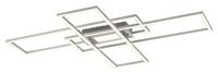 Just Light 14693-55 ASMIN LED-plafondlamp LED 45 W Staal - thumbnail