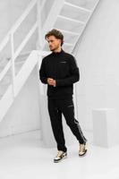 XPLCT X SFS Creative Trainingspak Heren Zwart/Wit - Maat S - Kleur: WitZwart | Soccerfanshop - thumbnail