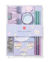 HEMA Bureauset accessoires 20.2x14.3x2.2cm katten - thumbnail