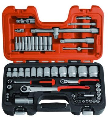 Bahco doppenset 1/4" & 1/2" 56-dlg | S560